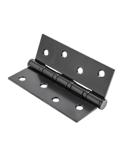 Универсальные врезные петли Петля универсальная RENZ (100*75*2.5) 100-4BB FH B черный 